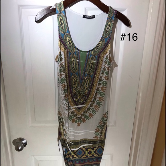 Sublimation Sleeveless Dress - Picture 1 of 6